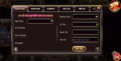 Phương thức thanh toán Sunwin